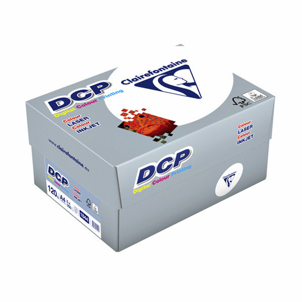 DCP papper A4 120g | 1,250 ark | Clairefontaine 1844C [10kg] 123ink.se